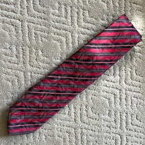 Pavone 100% silk necktie, handmade in Italy